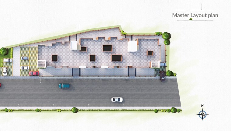 Master Plan, dagapur 2 Bedroom 979 Sq.Ft. Apartment In Dagapur Siliguri 9409099