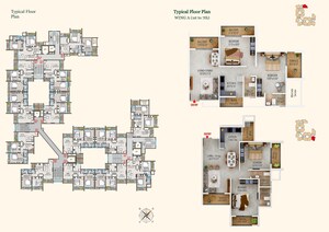 Floor Plan in 2 BHK Apartment at Besa – for Sale