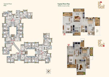 Floor Plan in 2 BHK Apartment at Besa – for Sale