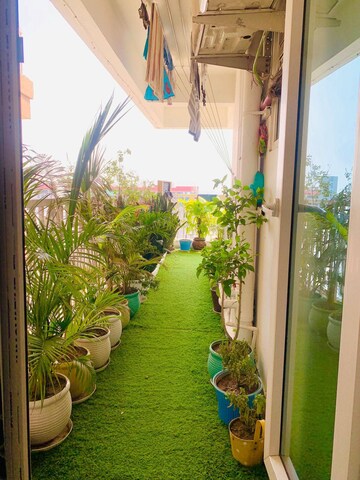 Balcony in 2 BHK Apartment at Divyansh Flora, Sector 16c Greater Noida – for Rent