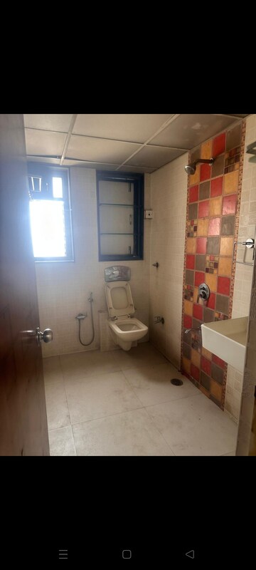 Bathroom in 3 BHK Apartment at Flower Valley Complex, Khopat – for Rent