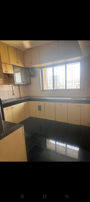 Kitchen in 3 BHK Apartment at Flower Valley Complex, Khopat – for Rent