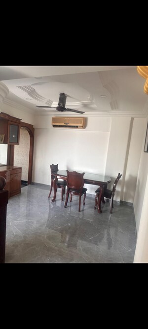Living Room in 3 BHK Apartment at Flower Valley Complex, Khopat – for Rent
