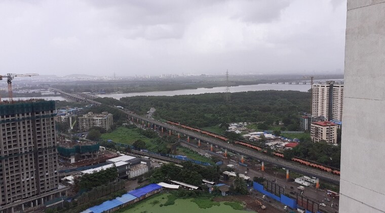 Balcony, piramal-vaikunth 2 Bedroom 708 Sq.Ft. Apartment In Balkum Pada Thane 9409262