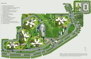 Master Plan in 3 BHK Apartment at Conscient Hines Elevate, Sector 59 – for Sale