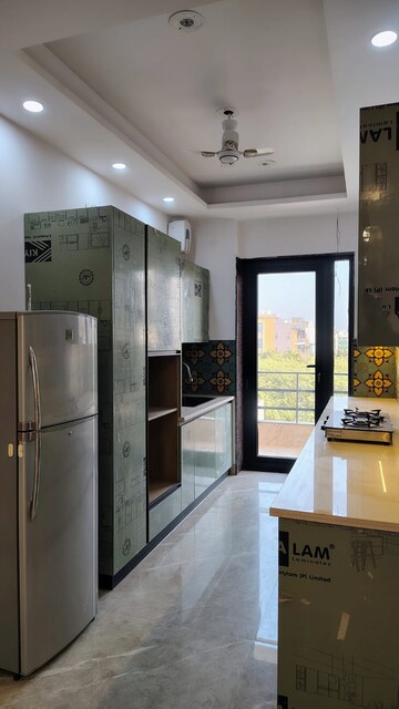 Kitchen in 4 BHK Builder Floor at Sushant Lok 2, Sector 57 – for Rent