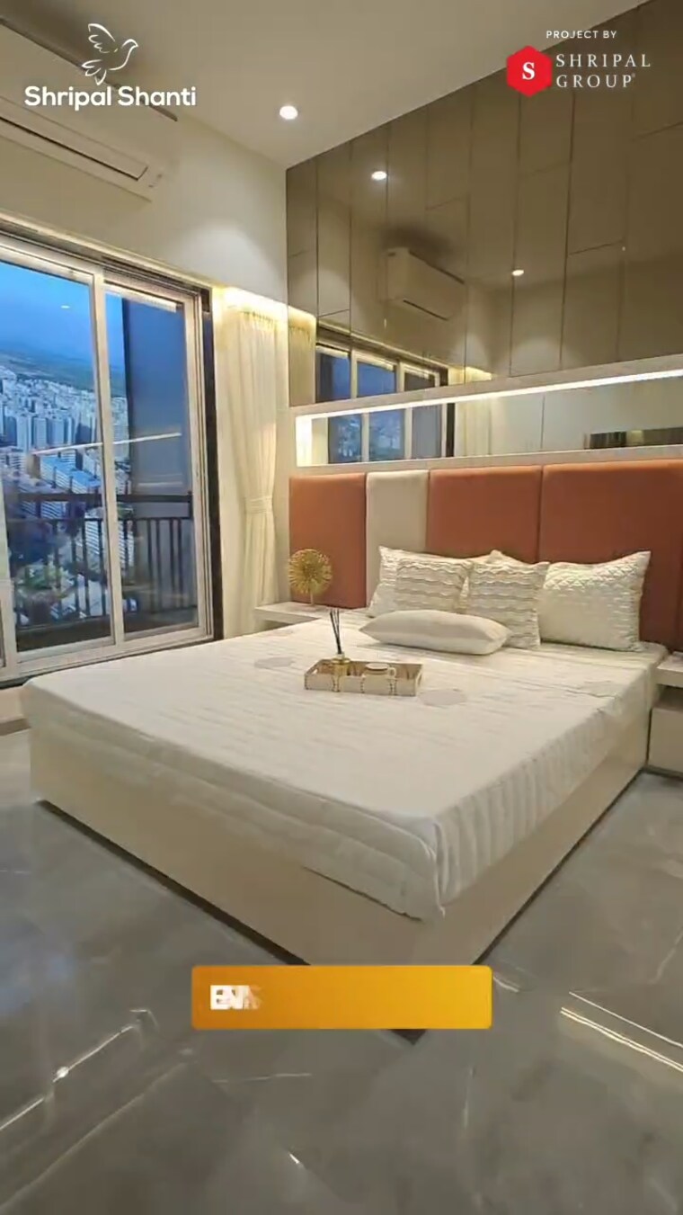 Master Bedroom, shripal-shanti 1 Bedroom 411 Sq.Ft. Apartment In Virar West Palghar 9409439