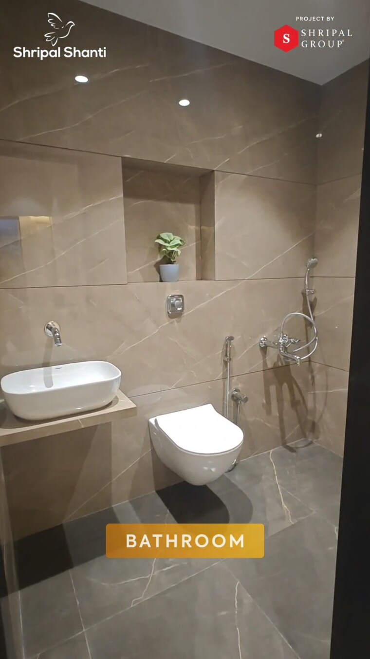 Bathroom, shripal-shanti 1 Bedroom 411 Sq.Ft. Apartment In Virar West Palghar 9409439