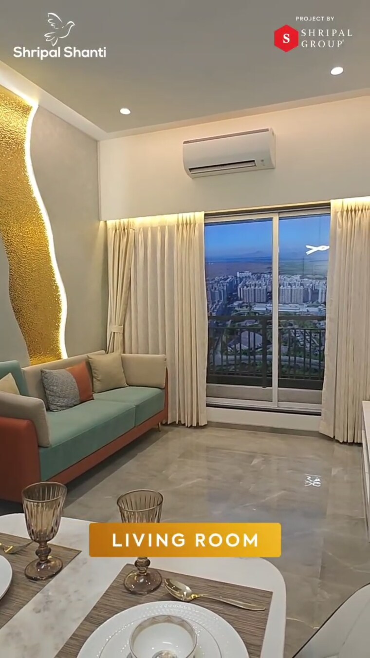 Living Room, shripal-shanti 1 Bedroom 411 Sq.Ft. Apartment In Virar West Palghar 9409439