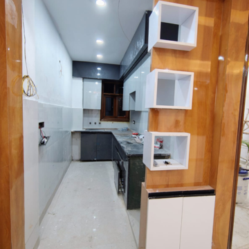 Kitchen in 2 BHK Builder Floor at Sector 1 Greater Noida – for Rent