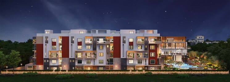 Exterior View, sbr-florenso 3 Bedroom 2045 Sq.Ft. Apartment In Whitefield Bangalore 9409704