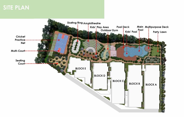 Master Plan, sbr-florenso 3 Bedroom 2045 Sq.Ft. Apartment In Whitefield Bangalore 9409704