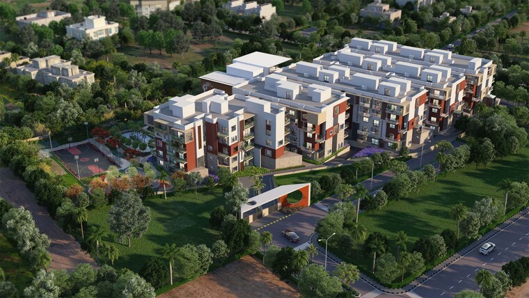 Exterior View, sbr-florenso 3 Bedroom 2045 Sq.Ft. Apartment In Whitefield Bangalore 9409704
