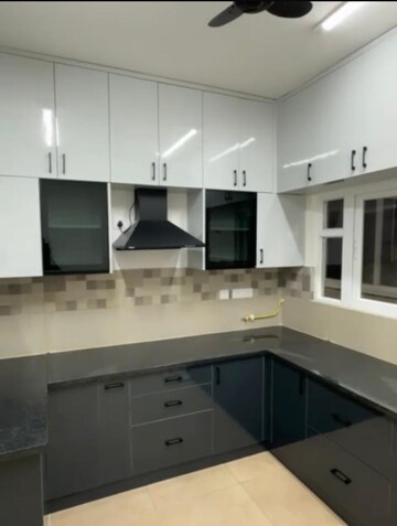 Kitchen in 3.5 BHK Apartment at Prestige Tranquil, Kokapet – for Rent