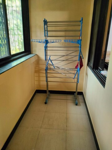 Balcony in 1 BHK Apartment at Ashray Apartment, Panchsheel Nagar – for Rent