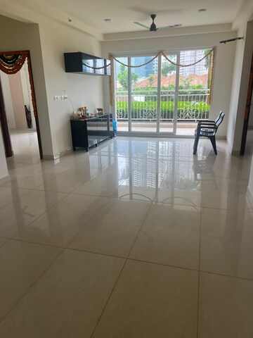 Living Room in 3 BHK Apartment at Prestige Beverly Hills, Kokapet – for Rent