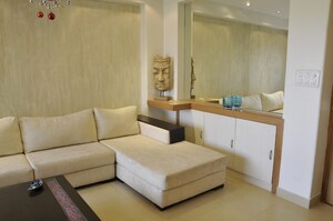 Living Room in 2 BHK Apartment at Qutub Towers, Qutub Vihar – for Rent