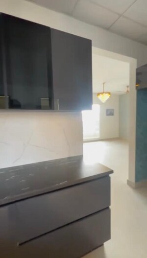 Kitchen in 3 BHK Apartment at Malwa Escon Primera, International Airport Road – for Rent