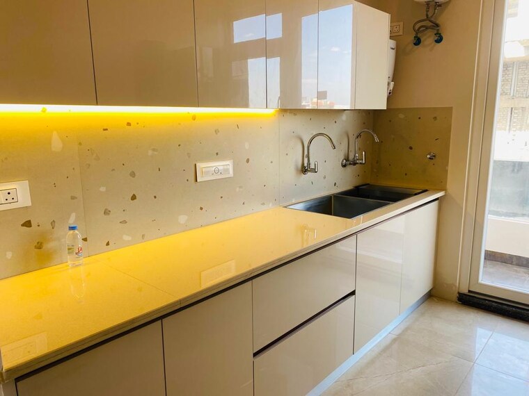 Kitchen, green-valley-heights 3 Bedroom 1716 Sq.Ft. Builder Floor In Dhakoli Zirakpur 9410095