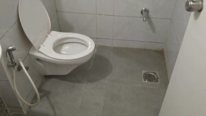 Bathroom in 3 BHK Apartment at Shilp Revanta, Shela – for Rent