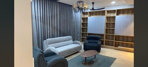 Living Room in 3 BHK Apartment at My Home Bhooja, Hi Tech City – for Rent