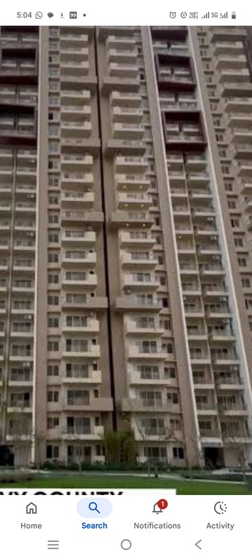 3 BHK Apartment For Rent in ABA Ivy County, Sector 75
