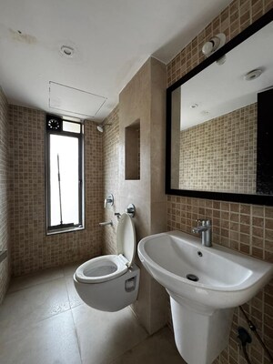 Bathroom in 2 BHK Apartment at Lodha Vivant, Ghodbunder Road – for Rent