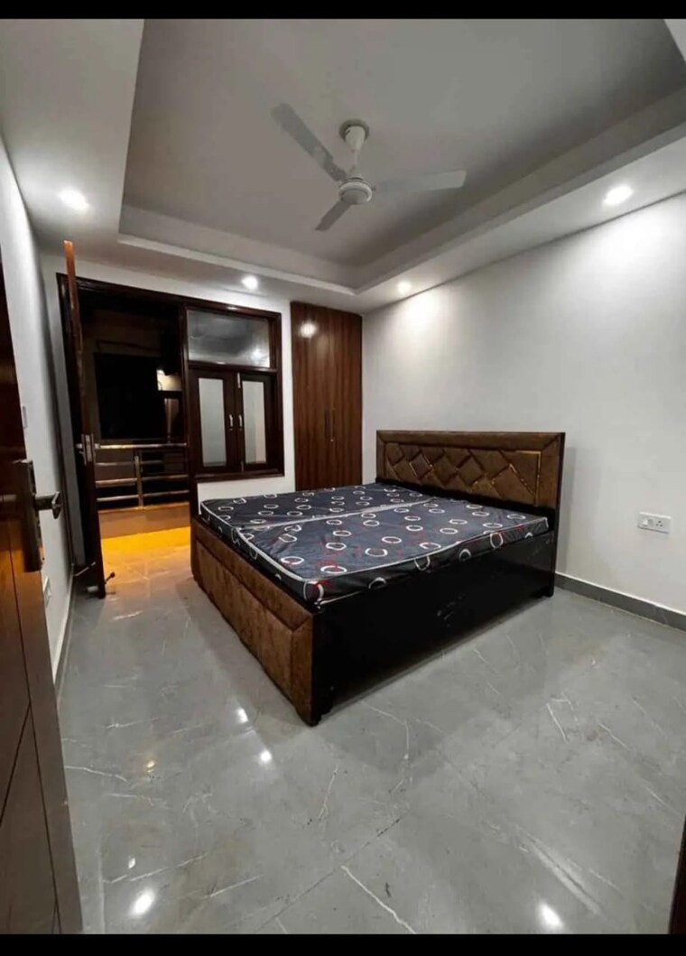 Bedroom, saket 3 Bedroom 1350 Sq.Ft. Builder Floor In Saket Delhi 9410320