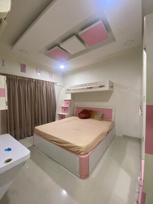 Bathroom in 3.5 BHK Apartment at Kolte Patil 24K Glitterati, Pimple Nilakh – for Rent