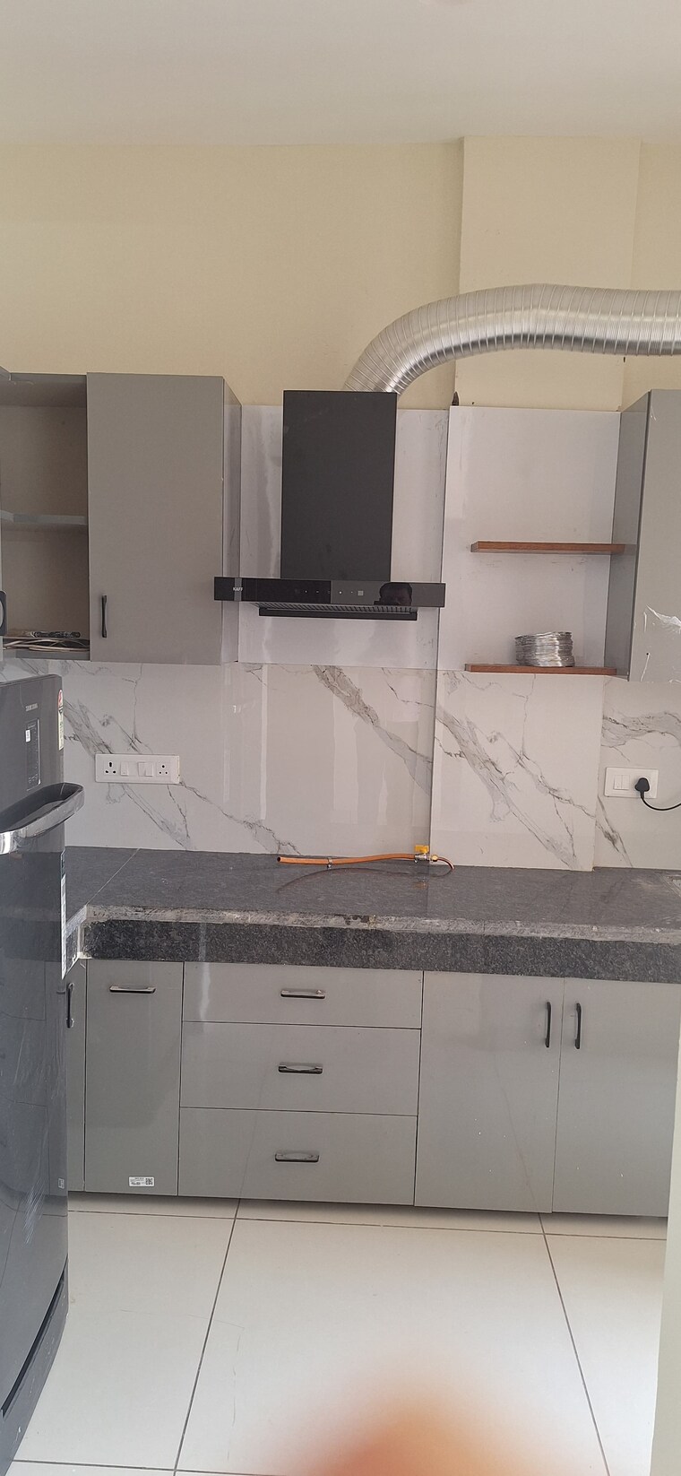 Kitchen, sbp-city-of-dreams-zirakpur 2 Bedroom 1143 Sq.Ft. Apartment In High Ground Zirakpur 9410397