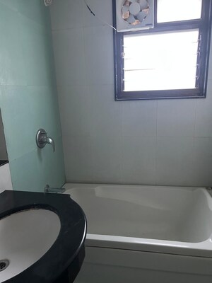 Bathroom in 2 BHK Apartment at Paranjape Blue Ridge, Hinjewadi – for Rent