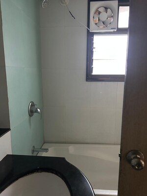 Bathroom in 2 BHK Apartment at Paranjape Blue Ridge, Hinjewadi – for Rent