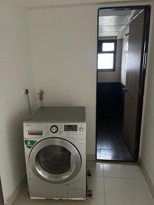 Bathroom in 2 BHK Apartment at Paranjape Blue Ridge, Hinjewadi – for Rent