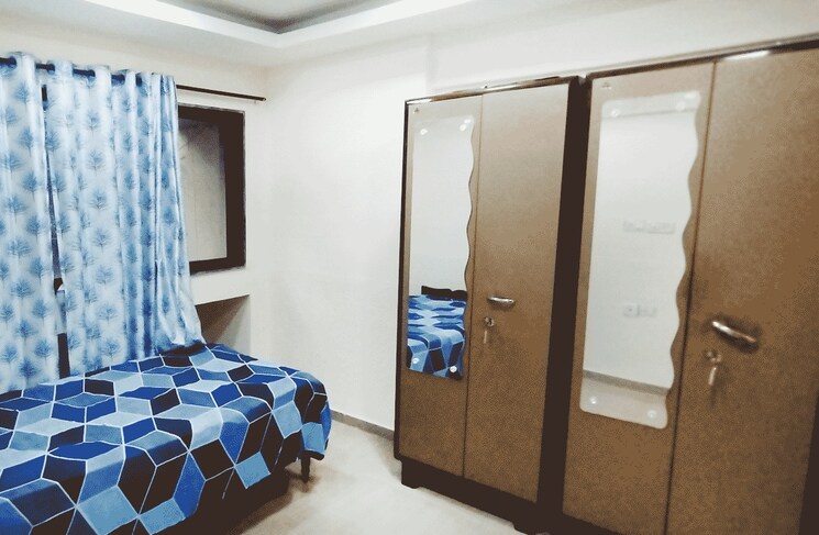 Bedroom, bhandup east Pg For Boys In Bhandup East 9410488