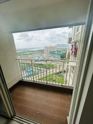 Balcony in 2 BHK Apartment at Lodha Amara, Kolshet Road – for Sale