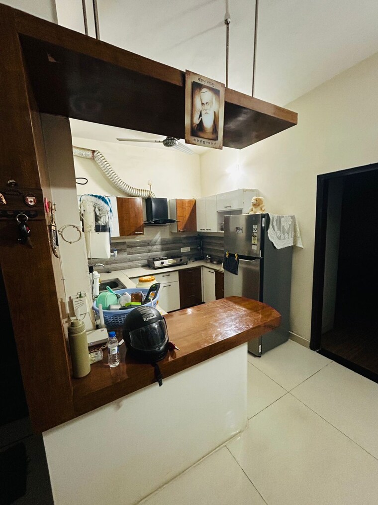 Kitchen, dhakoli 3 Bedroom 1500 Sq.Ft. Apartment In Dhakoli Zirakpur 9410515