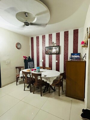 Living Room in 3 BHK Apartment at Dhakoli – for Rent