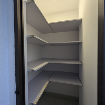 Staircase in 3 BHK Apartment at Lodha Kiara, Worli – for Rent