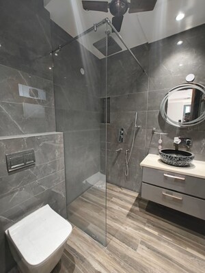 Bathroom in 3 BHK Apartment at Greater Kailash I – for Sale