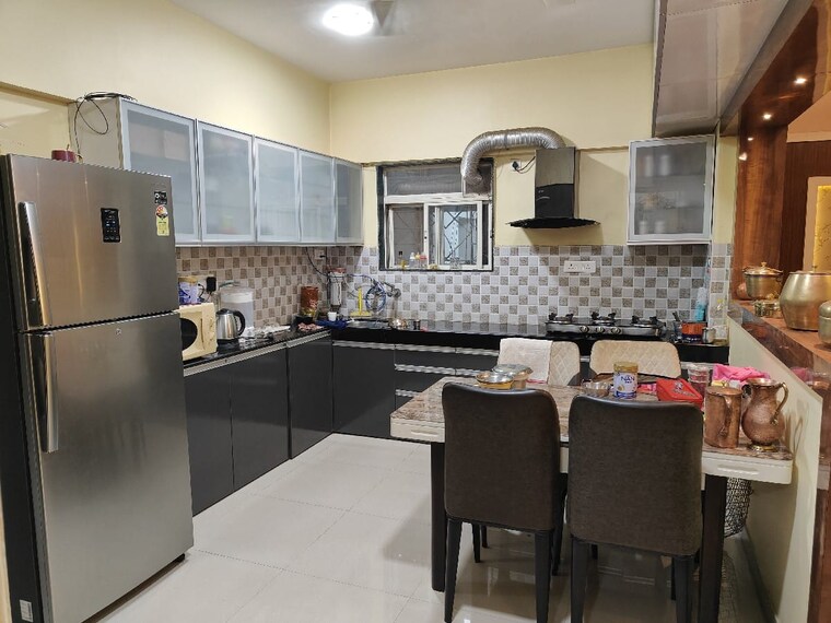 Kitchen, raj-heramb-regalia-residency 2 Bedroom 1000 Sq.Ft. Apartment In Bavdhan Pune 9410655
