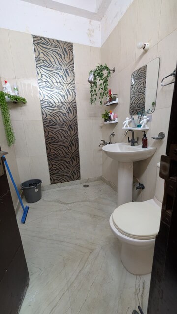 Bathroom in 2 BHK Apartment at Vasundhara Sector 3 – for Rent