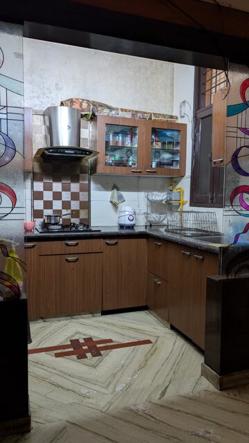 Kitchen in 2 BHK Apartment at Vasundhara Sector 3 – for Rent