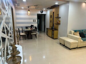 Living Room in 2 BHK Apartment at Chandak 34 Park Estate, Goregaon West – for Rent