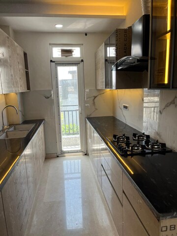 Kitchen in 3 BHK Builder Floor at Sector 57 – for Sale