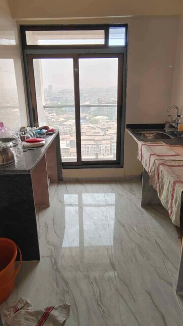 Kitchen in 1 BHK Apartment at Goodwill Olive Residency, Owale – for Sale