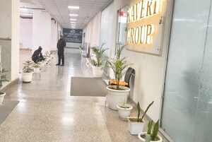 Building Lobby in Studio Apartment at Kaveri City Center, Delta I Greater Noida – for Sale