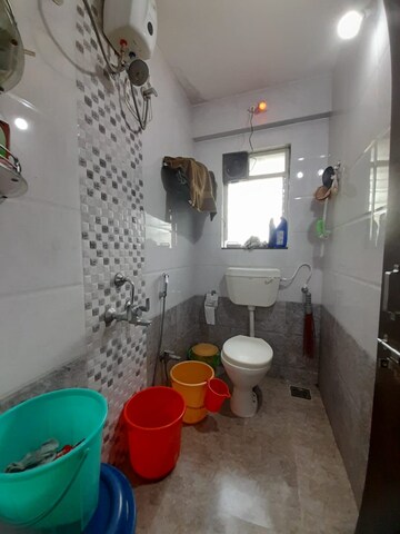 Bathroom in 1 BHK Apartment at Dattawadi – for Sale