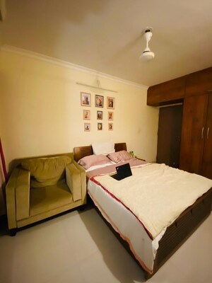 Bedroom in 3 BHK Apartment at Chandak 34 Park Estate, Goregaon West – for Rent