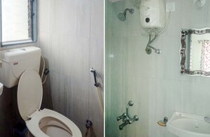 Bathroom in  Pg at Jogeshwari East – for Rent