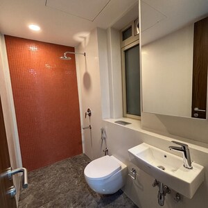 Bathroom in 2 BHK Apartment at Worli – for Rent